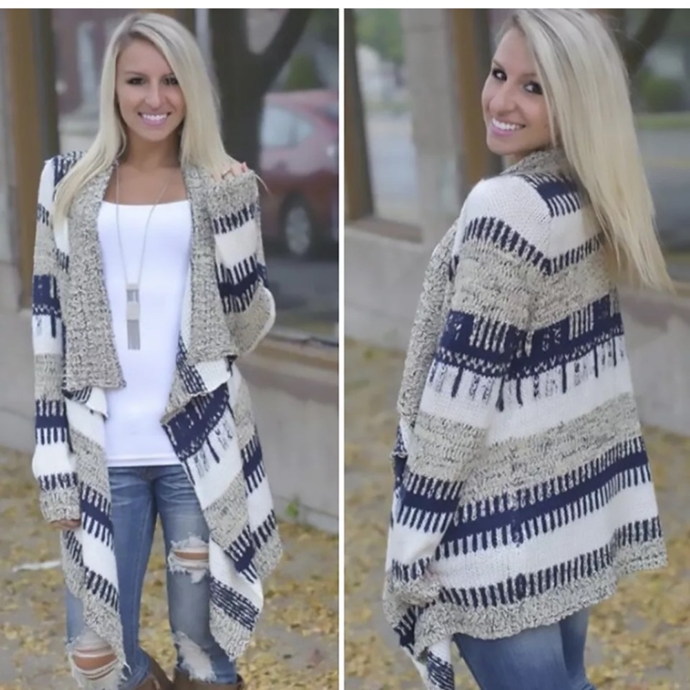 Waterfall Open-Style Cardigan - Picture 5 of 5